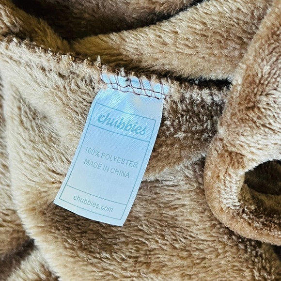 Chubbies Brown Eagle Hooded Robe - Picture 9 of 10